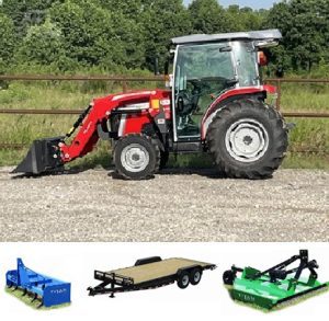 Massey Ferguson 1M.35 CAB Tractor - Loader - Package Deal - Power Shuttle