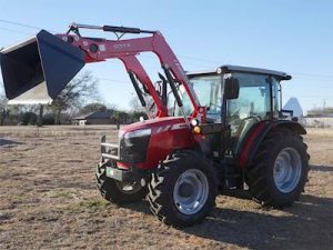Massey Ferguson 4707 Cab Tractor - Loader - Dyna-2 - Power Shuttle