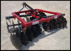 Atlas 500 20X20-7.5 Disc Harrow - 6 1/2 ft