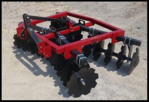 Atlas 500 16X20-9 Disc Harrow - 6 1/2 ft