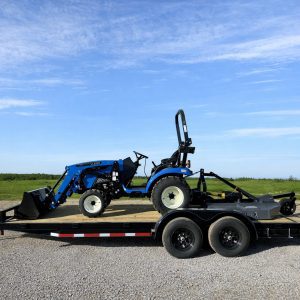 LS Tractor MT225S Hydro Compact Tractor - Loader - Cutter and Trailer Package Deal