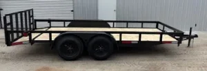 G2 Trailers 77x12 - 7,000lb Tandem Axle - Dovetail Utility Trailer
