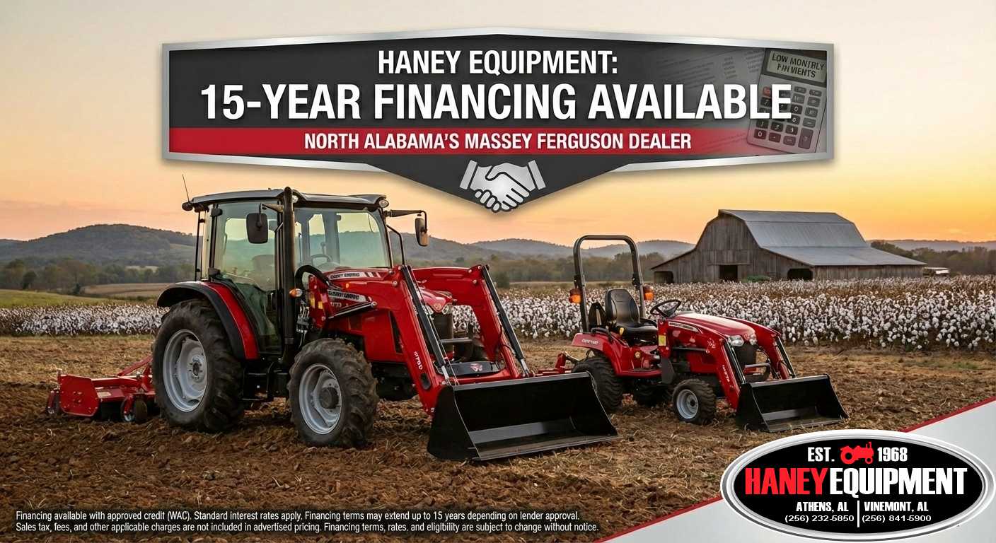 Financing A Massey Ferguson Tractor