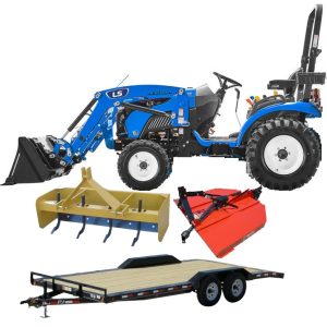 LS Tractor MT225S Hydro Compact Tractor - Loader - Package Deal