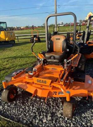 Scag Turf Tiger II 72" Velocity Plus, Kubota 25hp Zero Turn Mower - STTII-72V-25KBD
