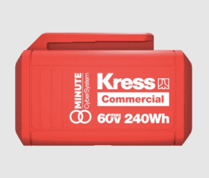 Kress Commercial 60V 240 Wh 8-minute CyberPack - KAC804