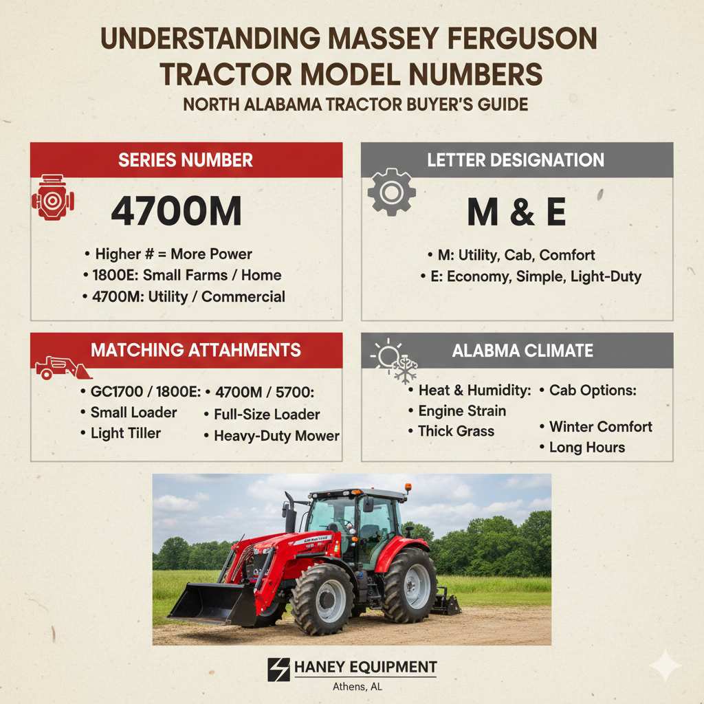 Understanding Massey Ferguson Tractor Model Numbers