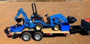 LS Tractor MT125 Hydro Sub-Compact Tractor - Loader - Backhoe - Package Deal