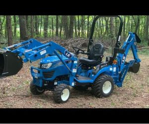 LS Tractor MT122 Hydro Sub-Compact Tractor - Loader - Backhoe