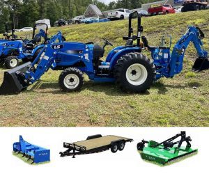 LS Tractor MT235HE Hydro Compact Tractor - ROPS - Loader - Backhoe - Package Deal - Limited Quantities