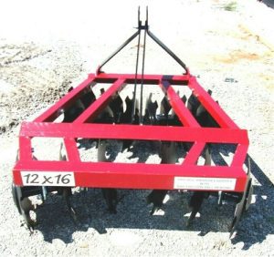 Atlas WF 12X16 Disc Harrow - 4 1/2 ft